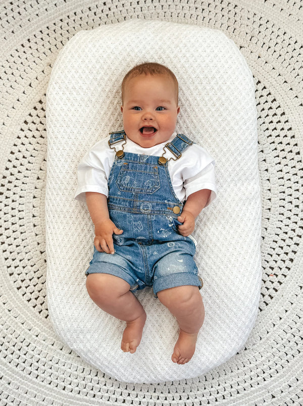 Aster and Oak  - Safari Denim Romper