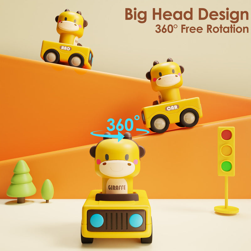 I Play I Learn - Press and Go Racing Cars