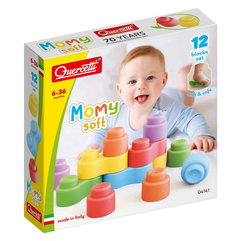 Quercetti- Momy Soft 12 Piece