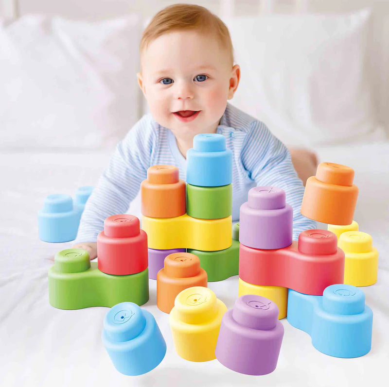 Quercetti- Momy Soft 24 Pieces