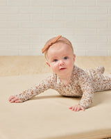 Quincy Mae- Marigold Bamboo Zipsuit Footed