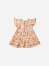 Quincy Mae- Lily Dress- Melon Gingham