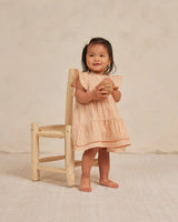 Quincy Mae- Lily Dress- Melon Gingham