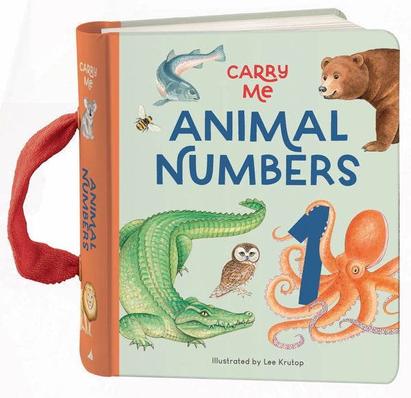 Animal Numbers- Carry Me Board Book