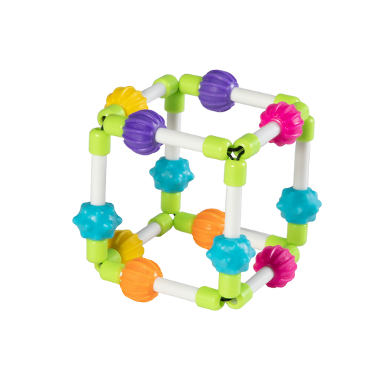 Fat Brain Toys Quubi |Sensory Discovery Cube