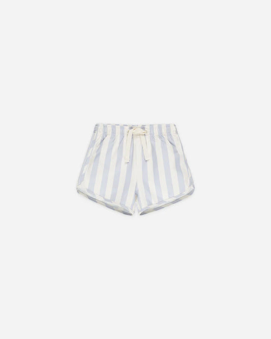 Rylee & Cru - Blue Stripe Swim Trunk
