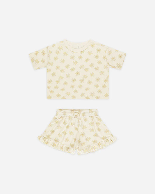 Rylee & Cru - Daisies Mosie Set
