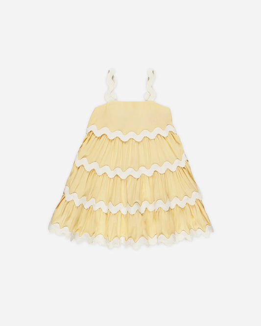 Rylee & Cru - Yellow Ric Rac Dress