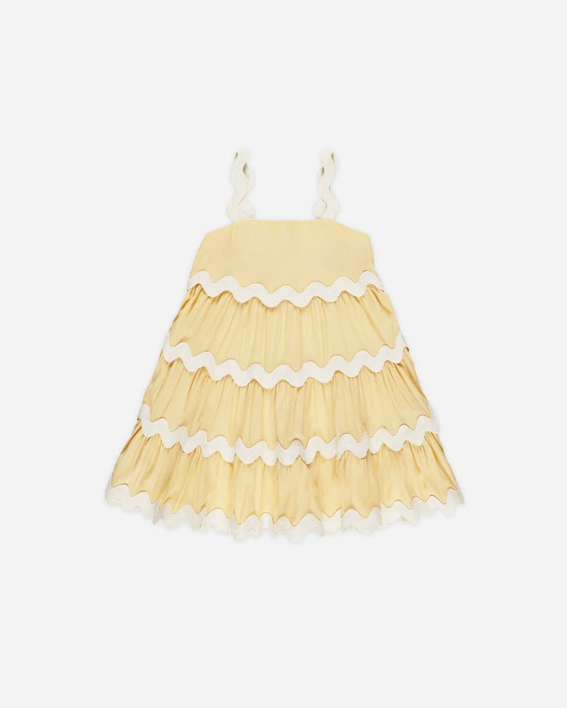 Rylee & Cru - Yellow Ric Rac Dress