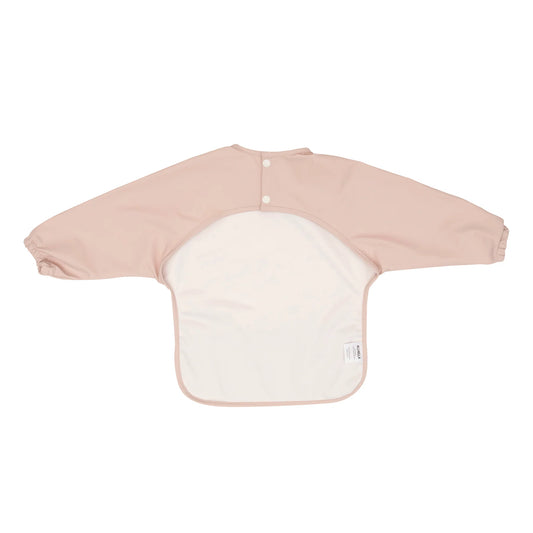 All4Ella- Light Pink Recycled Long Sleeve Bib