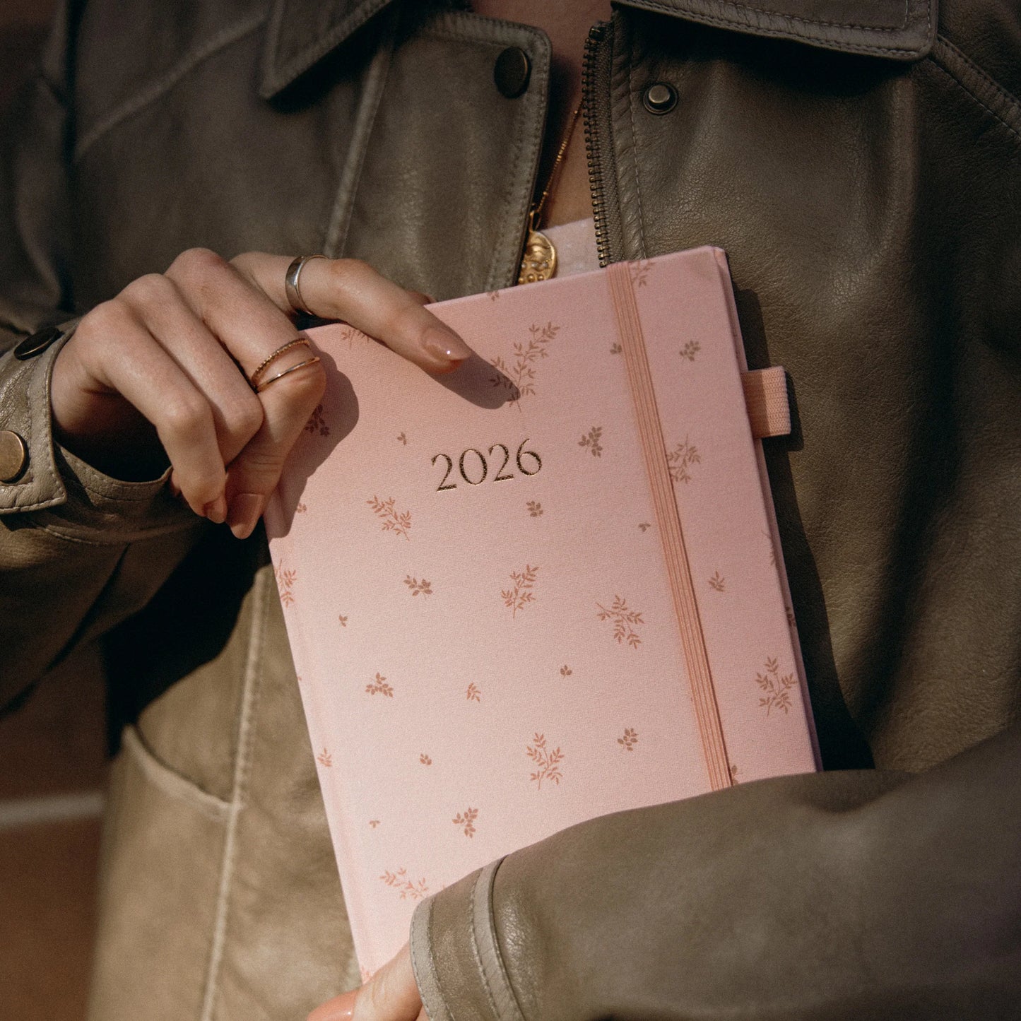 Fox & Fallow - 2026 A5 Vertical Planner - Wild Ruscus