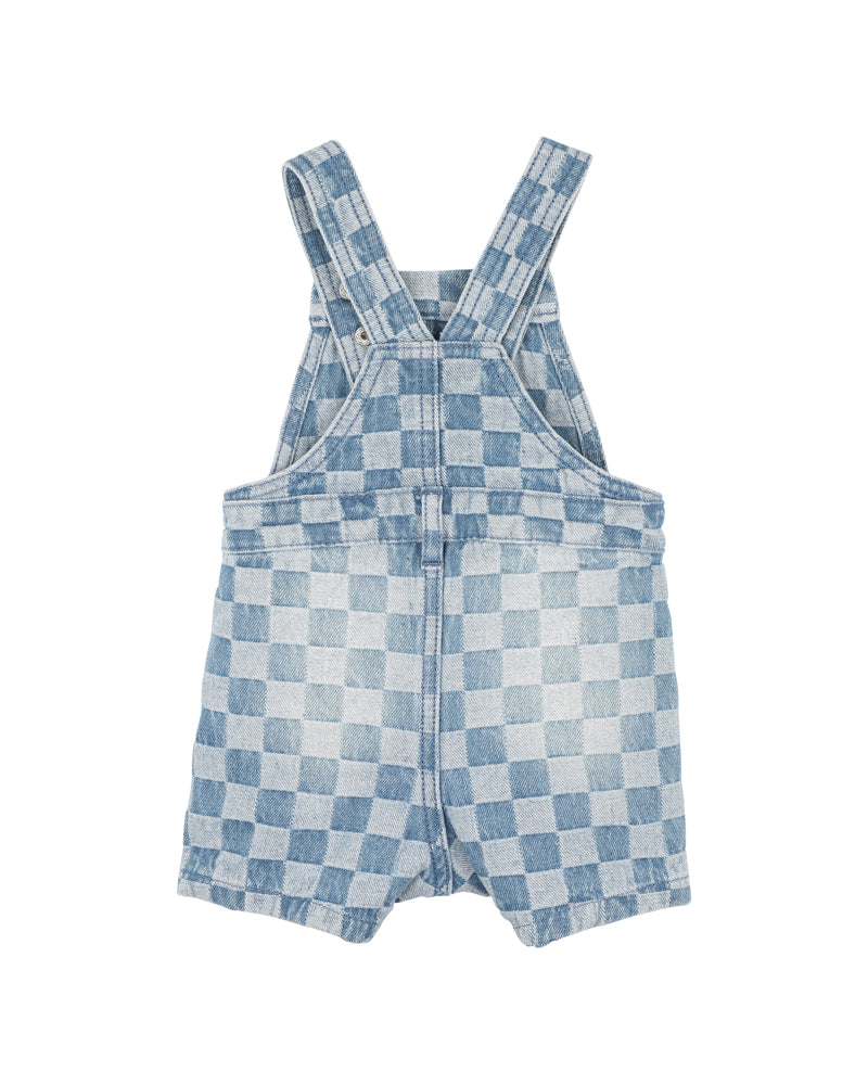 Fox & Finch - The Waterhole Check Denim Overall