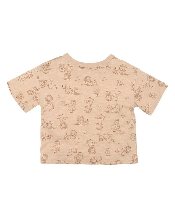 Fox & Finch- Lion Roar Print Tee