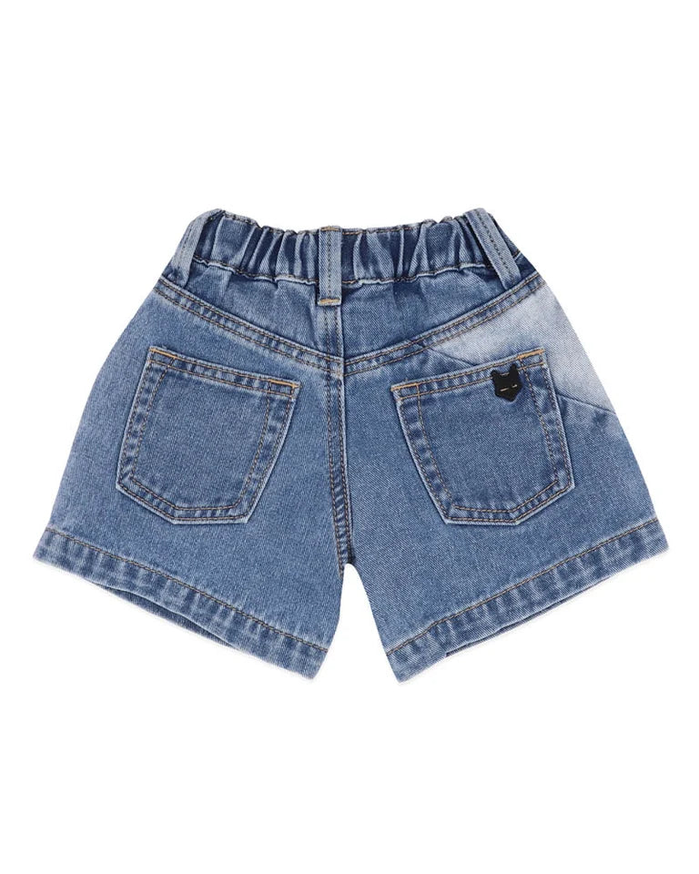 Fox & Finch -  Pull On Denim Shorts