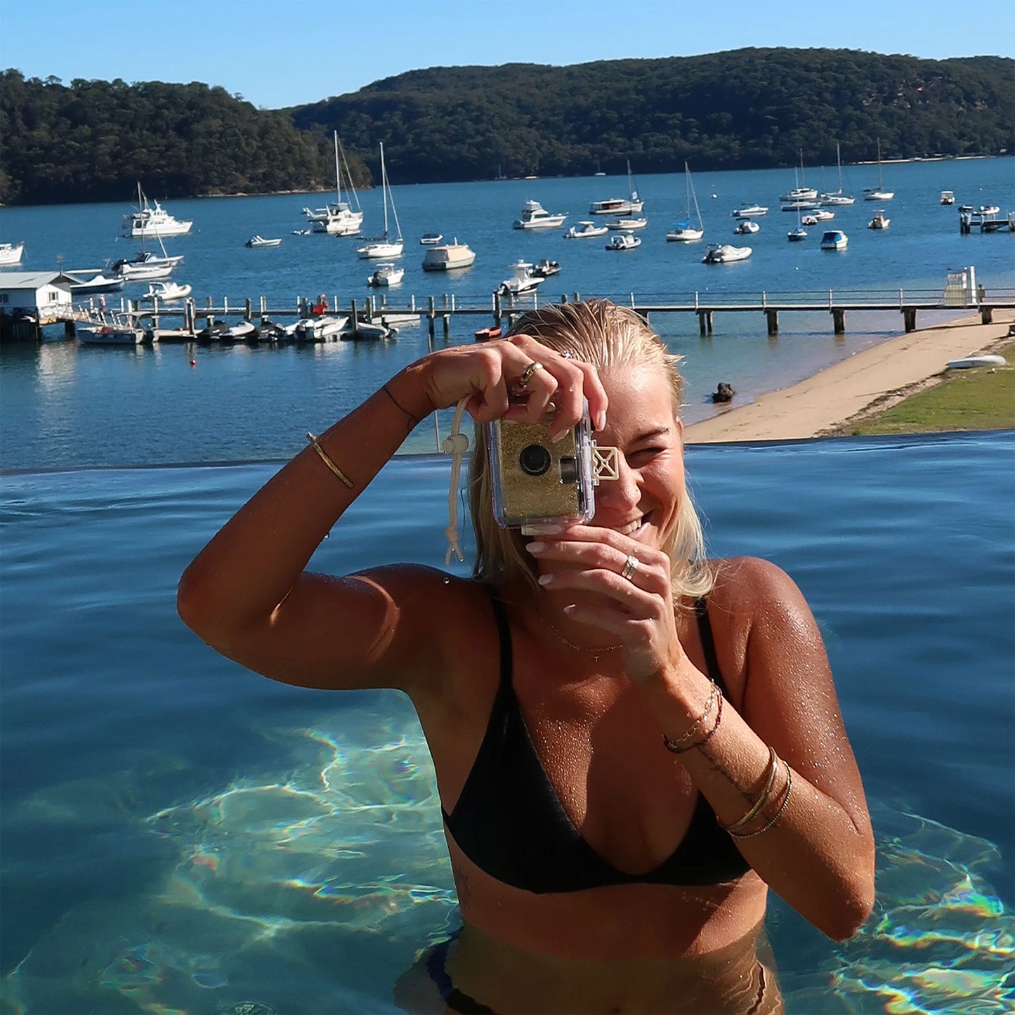 SunnyLife - Underwater Camera Glitter Gold