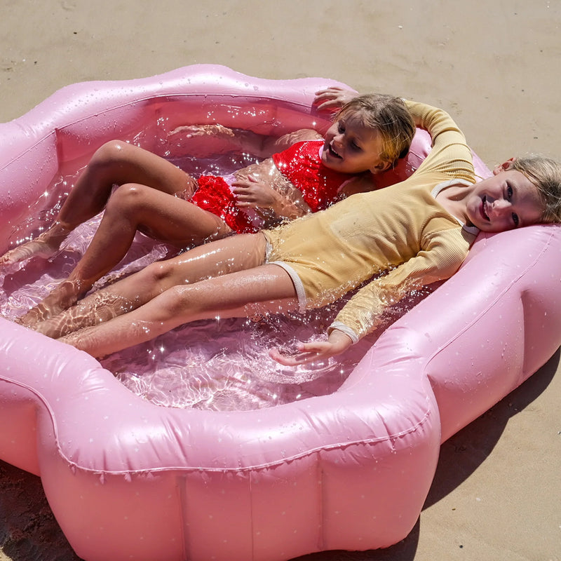 SunnyLife- Inflatable Backyard Pool- Ocean Treasure Rose