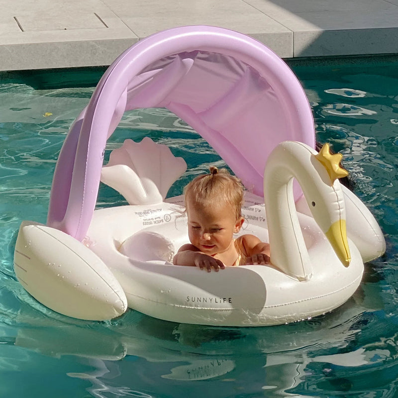 SunnyLife - Baby Float - Princess Swan Multi