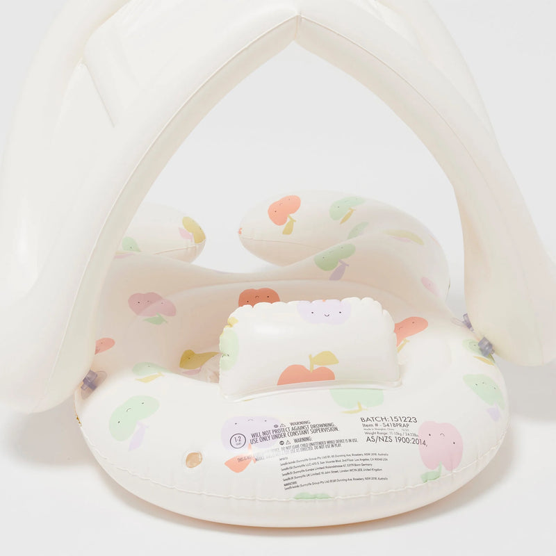 SunnyLife - Float Together Baby Seat - Apple Sorbet Multi