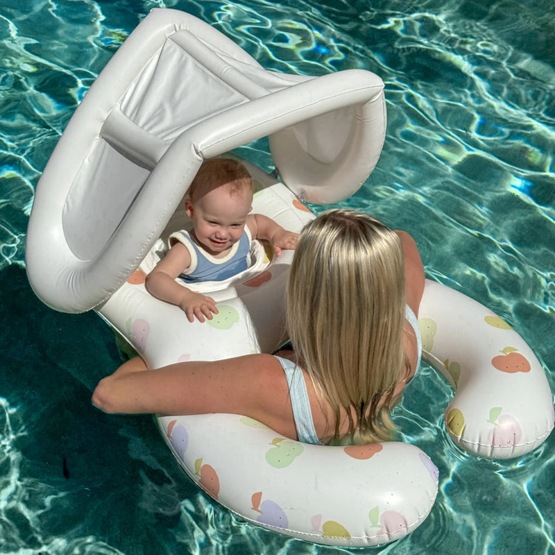 SunnyLife - Float Together Baby Seat - Apple Sorbet Multi