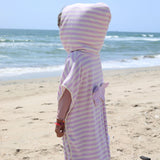 SunnyLife - Kids Character Hooded Towel - Princess Swan Soft Lilac