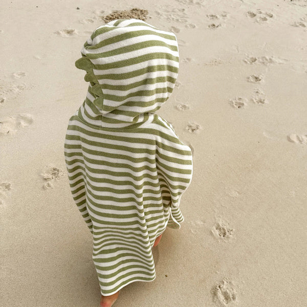 SunnyLife - Kids Character Hooded Towel - Into the Wild Khaki