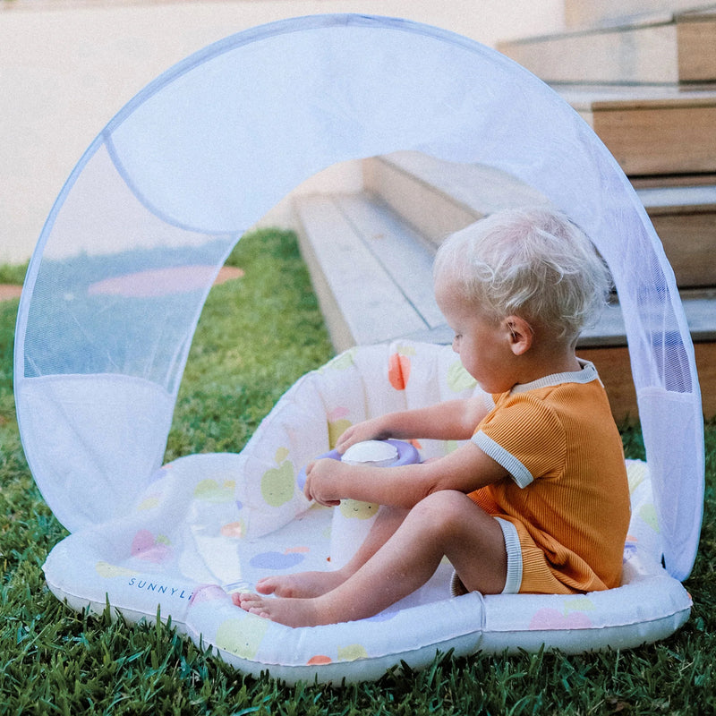 SunnyLife - Baby Playmat with Shade - Apple Sorbet Multi