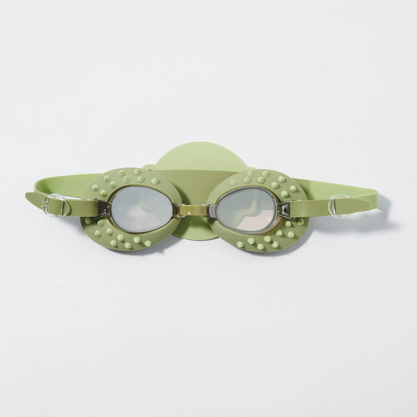 SunnyLife - Kids Swim Goggles - Cookie the Croc Khaki