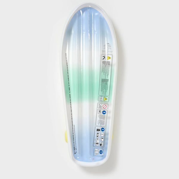 SunnyLife - Kids Skateboard Float - The Sea Kids Blue-Lime