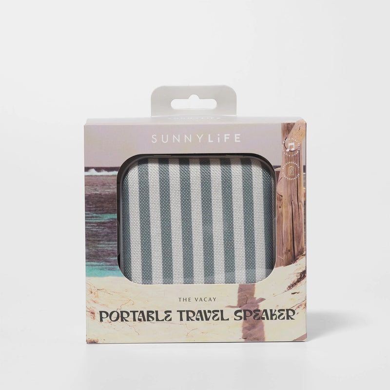 SunnyLife -  Portable Travel Speaker -Stripe