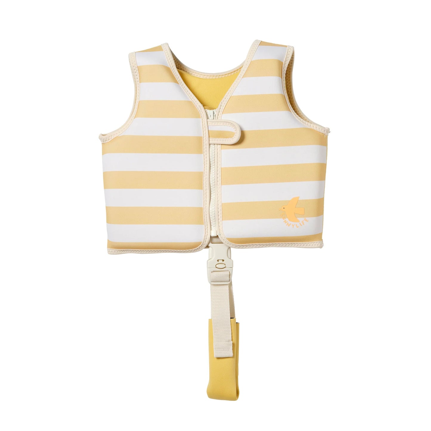 SunnyLife - Kids Swim Vest - Sammy the Seagull Mustard Stripe