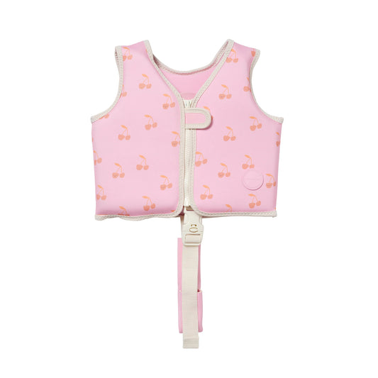 SunnyLife - Kids Swim Vest - Cotton Candy Cherry