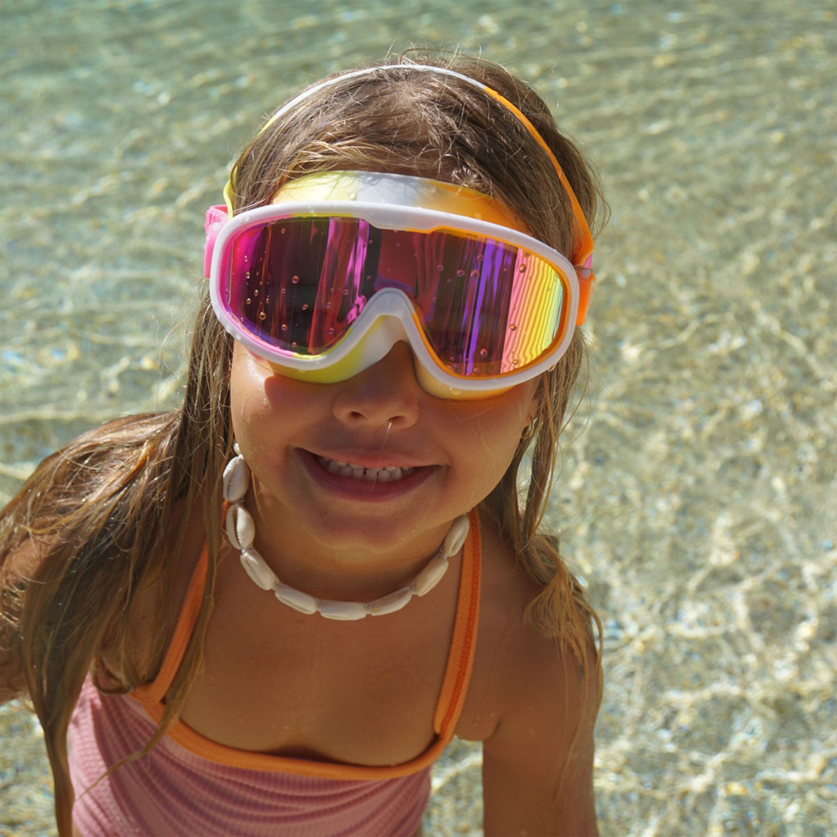 SunnyLife - Kids Swim Mask - Poppy the Peach Multi