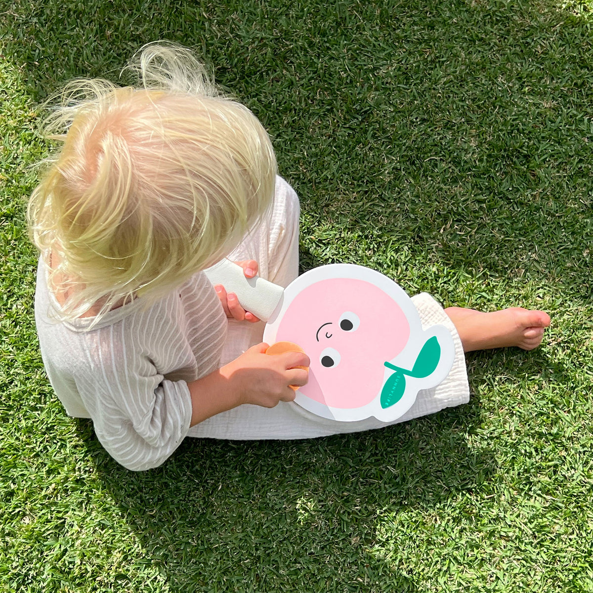 SunnyLife - Kids Velcro Beach Bats - Poppy the Peach
