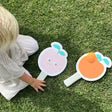 SunnyLife - Kids Velcro Beach Bats - Poppy the Peach
