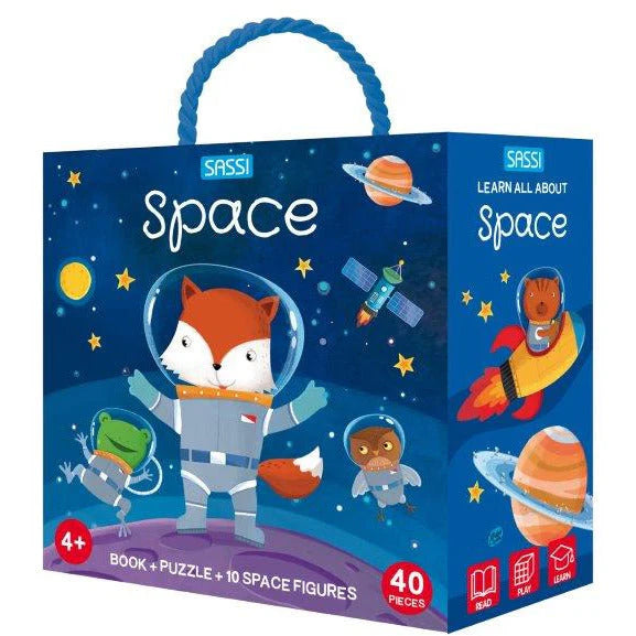 Sassi - Space 3D Puzzle and Book Set