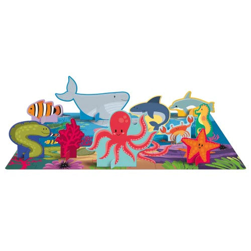 Sassi - The Sea 3D Puzzle and Book Set