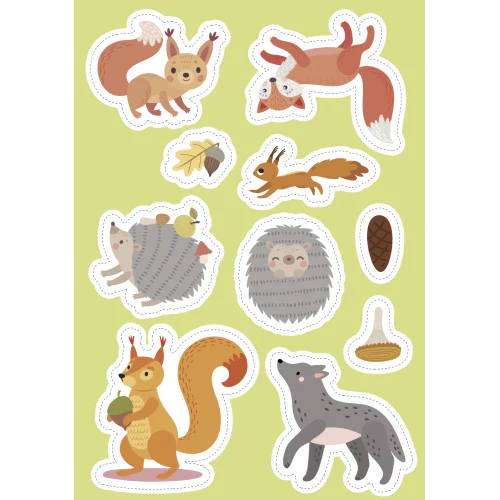 Sassi - The Forest Sticker & Activity Book