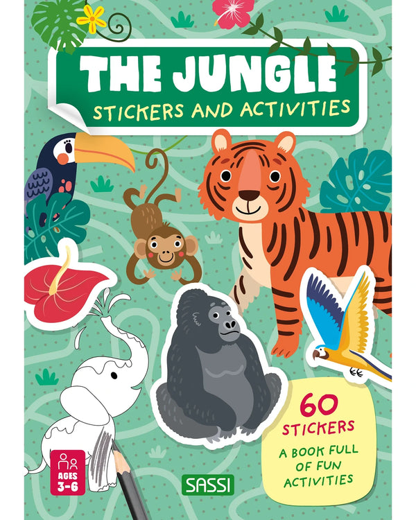 Sassi - Jungle Sticker and Activity Book