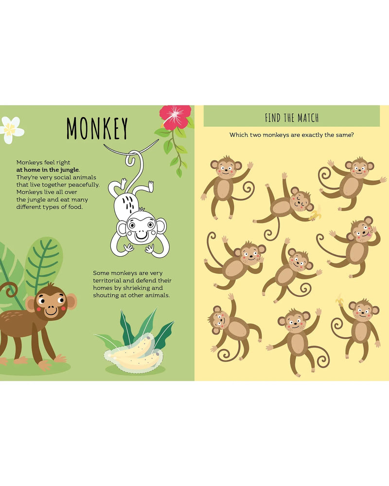 Sassi - Jungle Sticker and Activity Book