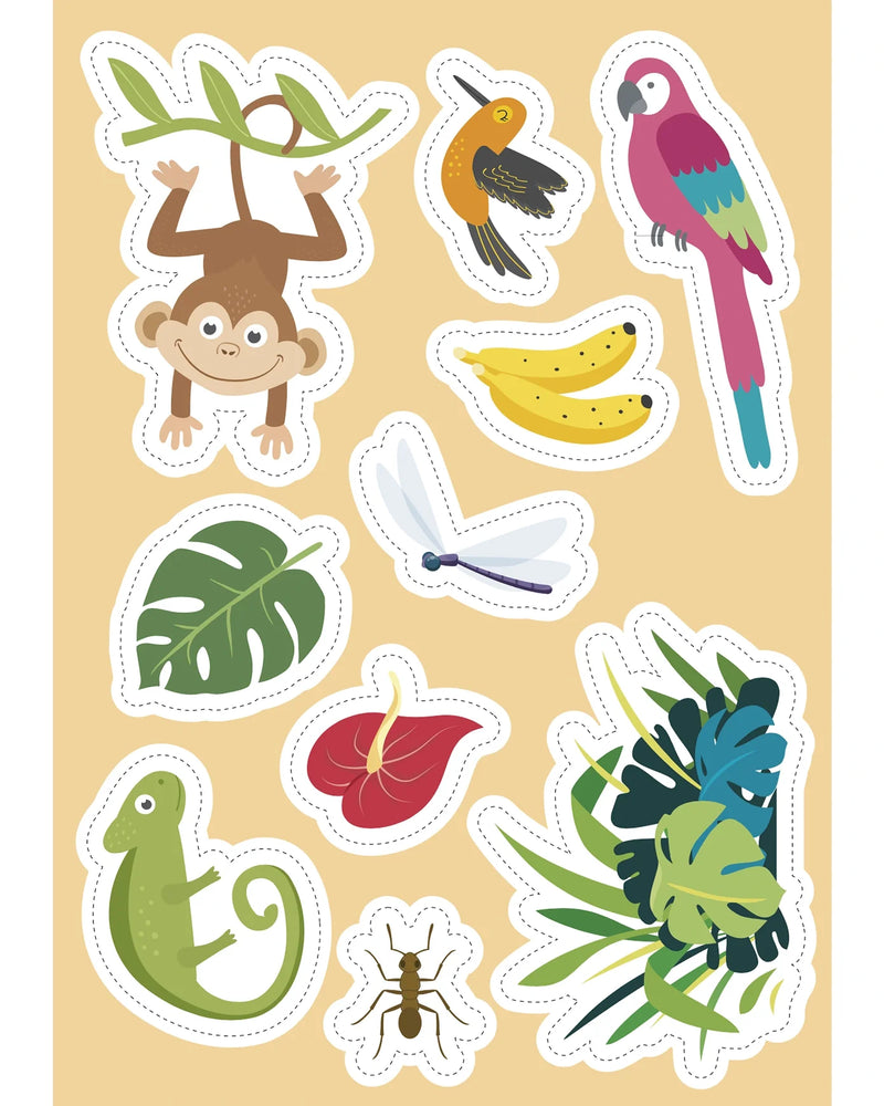 Sassi - Jungle Sticker and Activity Book