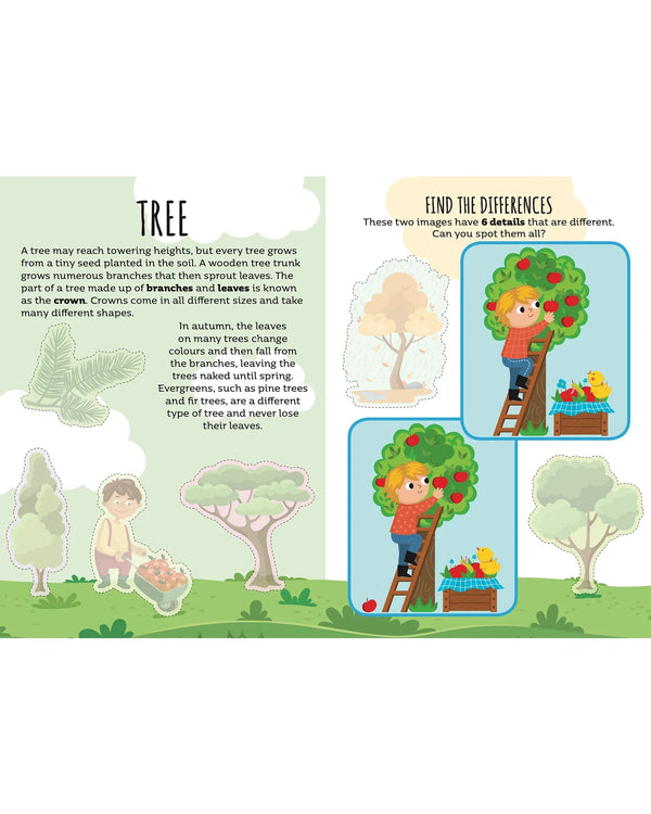 Sassi - Nature Sticker and Activity Book