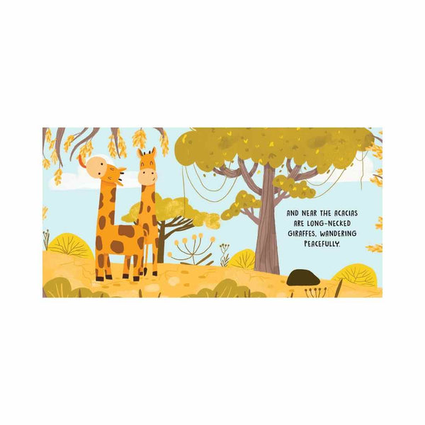 Sassi Board Book- Sweet Sounds Stories- The Savannah