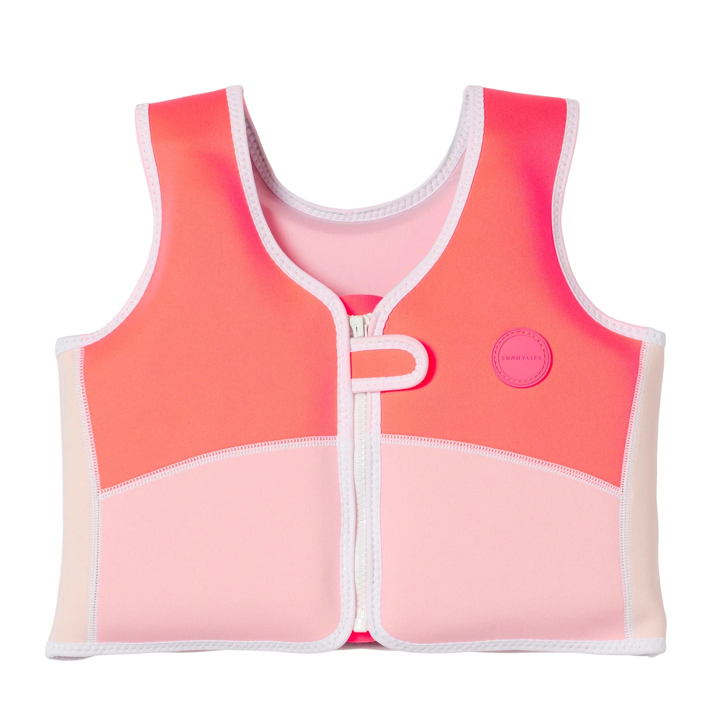SunnyLife - Melody the Mermaid Swim Vest - Neon Strawberry
