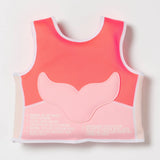 SunnyLife - Kids Swim Vest - Melody the Mermaid Neon Strawberry