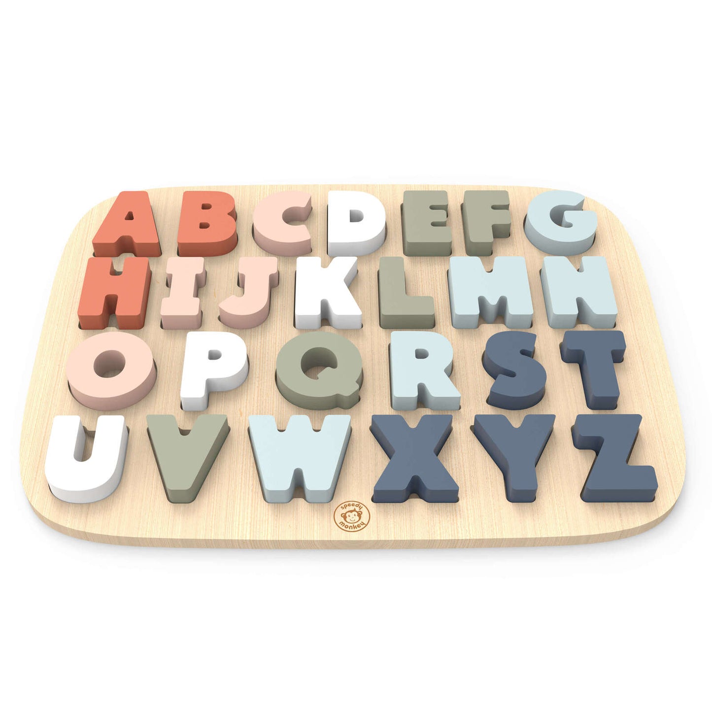 Speedy Monkey- Alphabet Puzzle