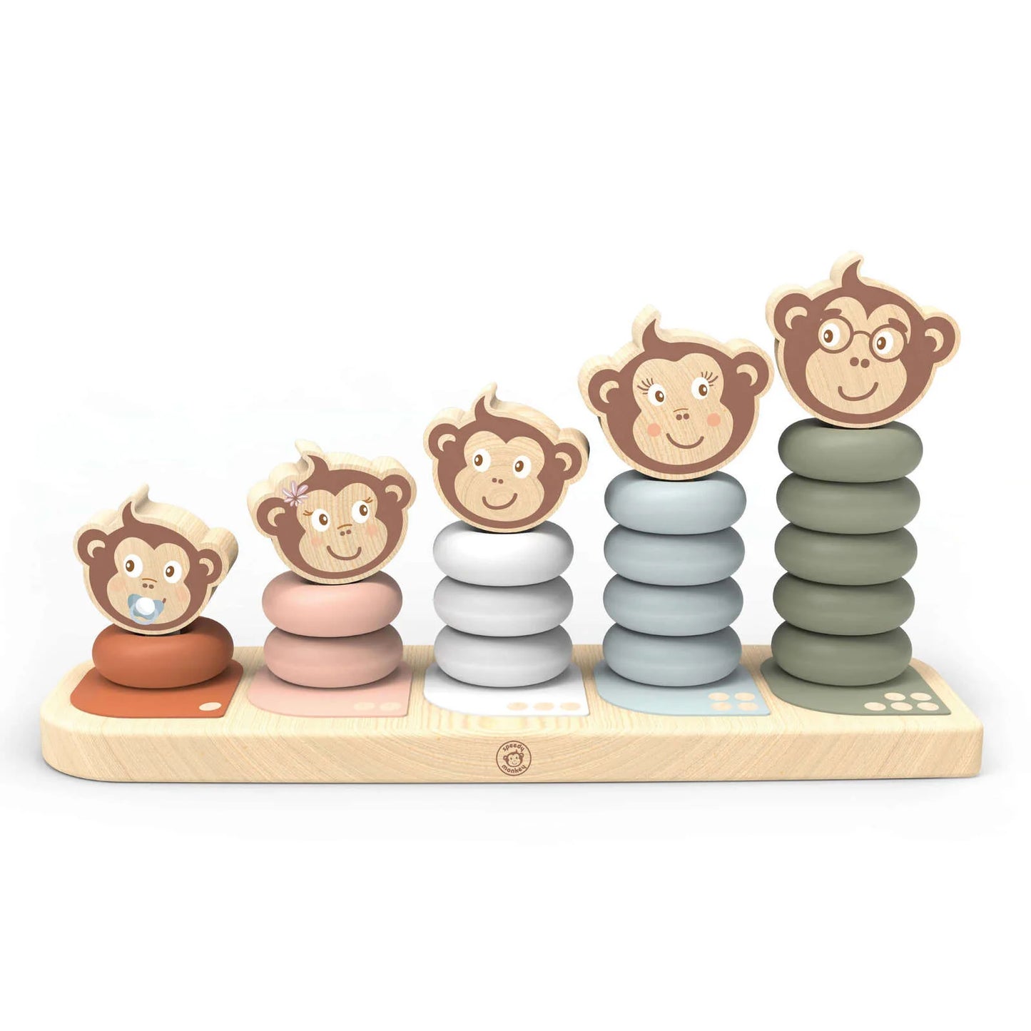 Speedy Monkey- Monkey Family Stacker