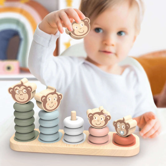 Speedy Monkey- Monkey Family Stacker