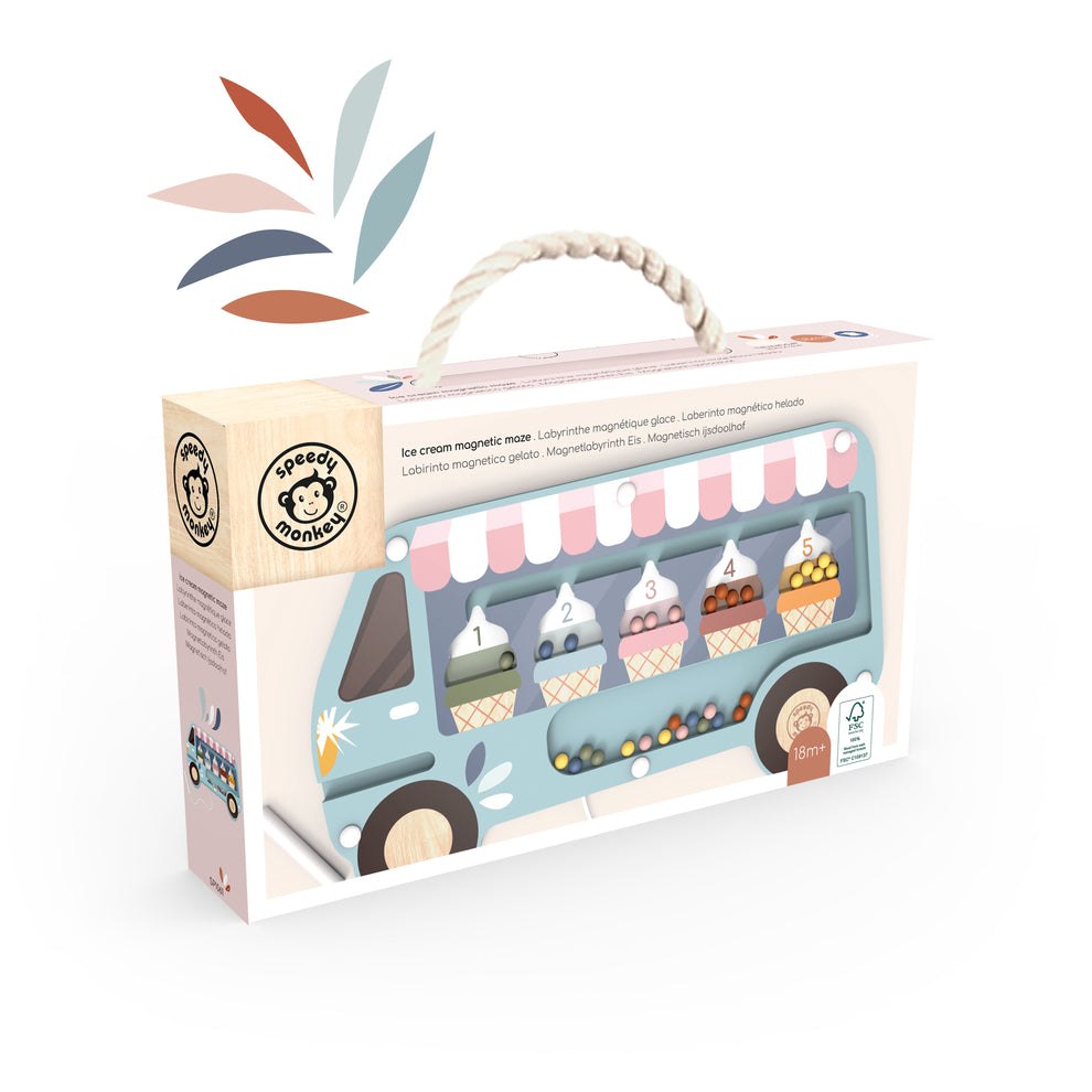 Speedy Monkey - Ice Cream Magnetic Maze – The Fashion Baby and Co