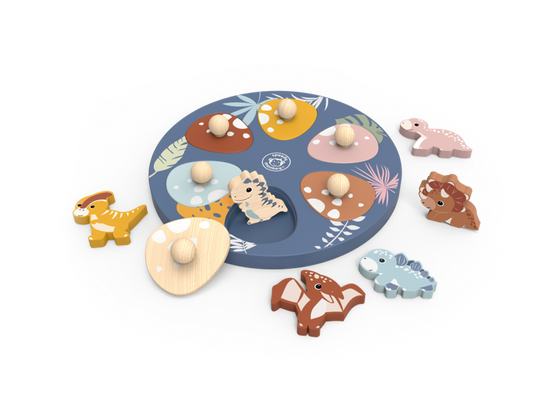 Speedy Monkey- Dino Surprise Puzzle