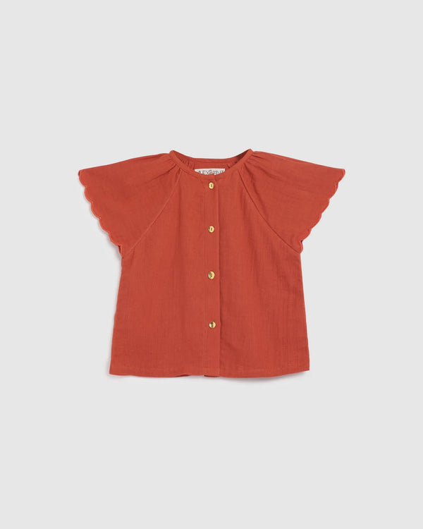 Alex & Ant - Emmi Top Flame Red